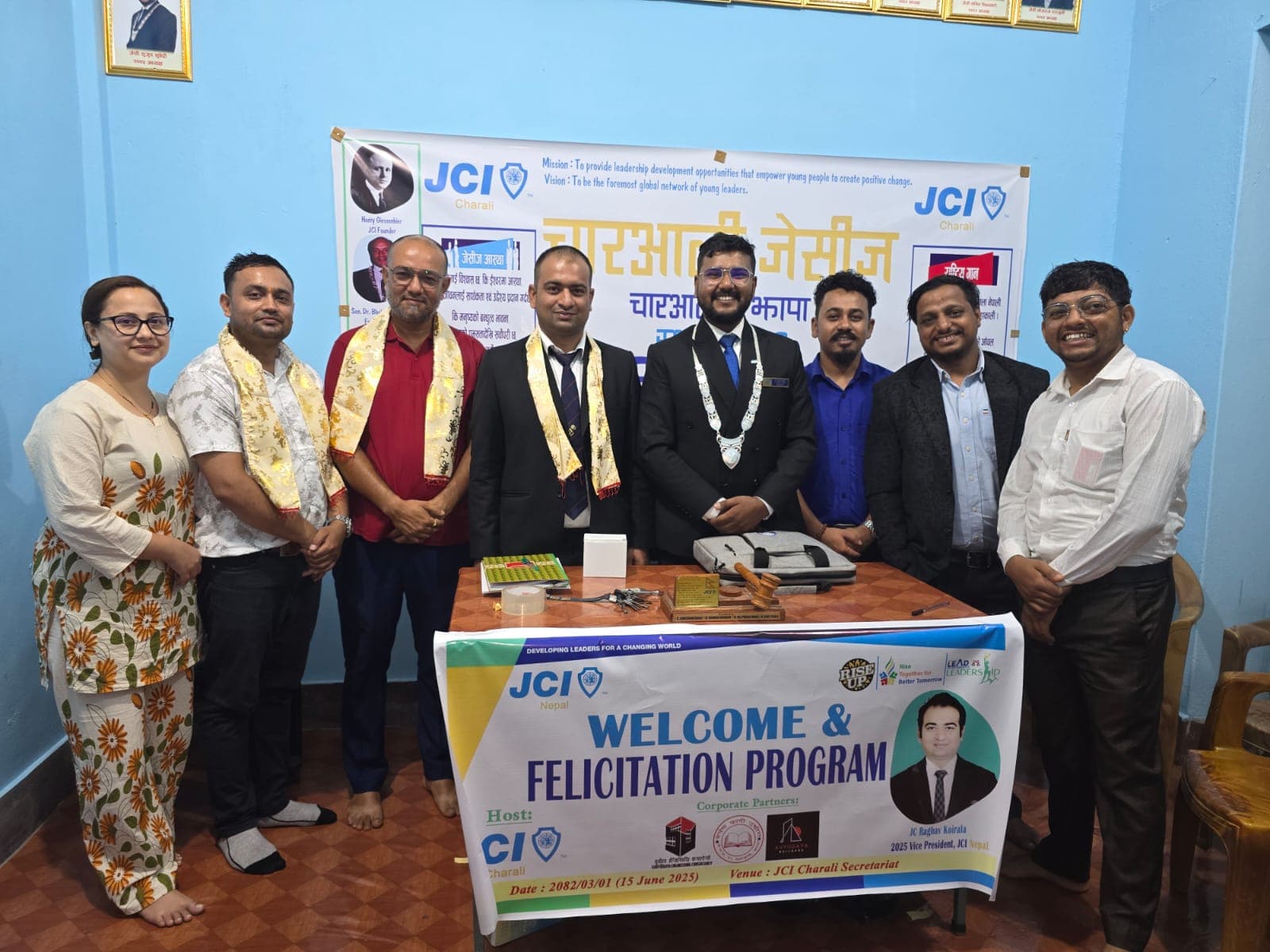 "From Vision to Reality: National Vice President’s Inspirational Chapter Visit to JCI Charali"  - Photo 1