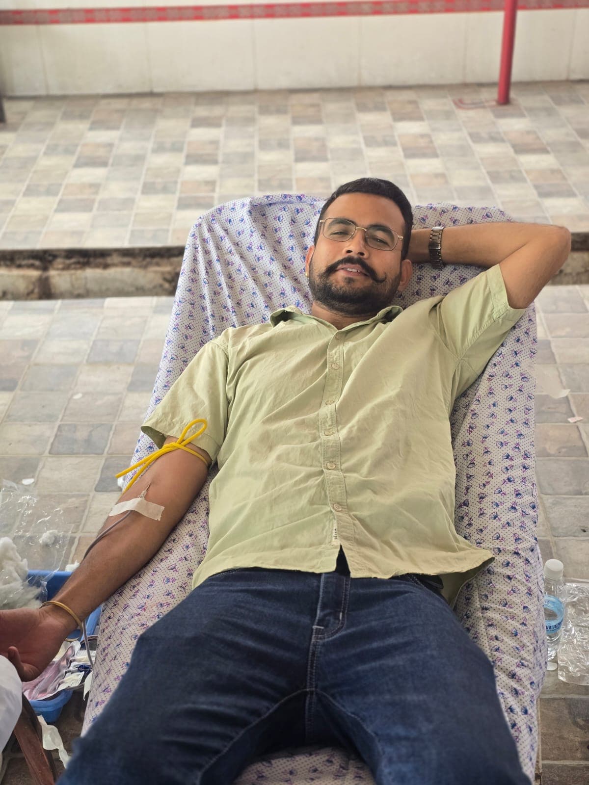 “A Lifesaving Cascade: "JCI Charali and Area A’s (Assign VP JC Raghav Koirala all chapters) historic Blood Donation Initiative” - Photo 9